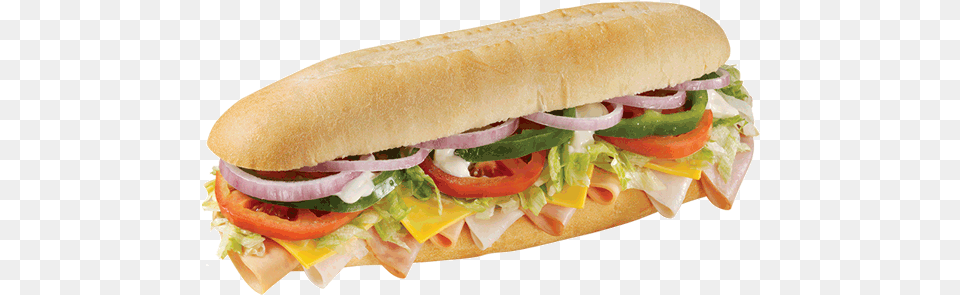 Turkey And Cheese Sub, Burger, Food, Sandwich Free Png Download