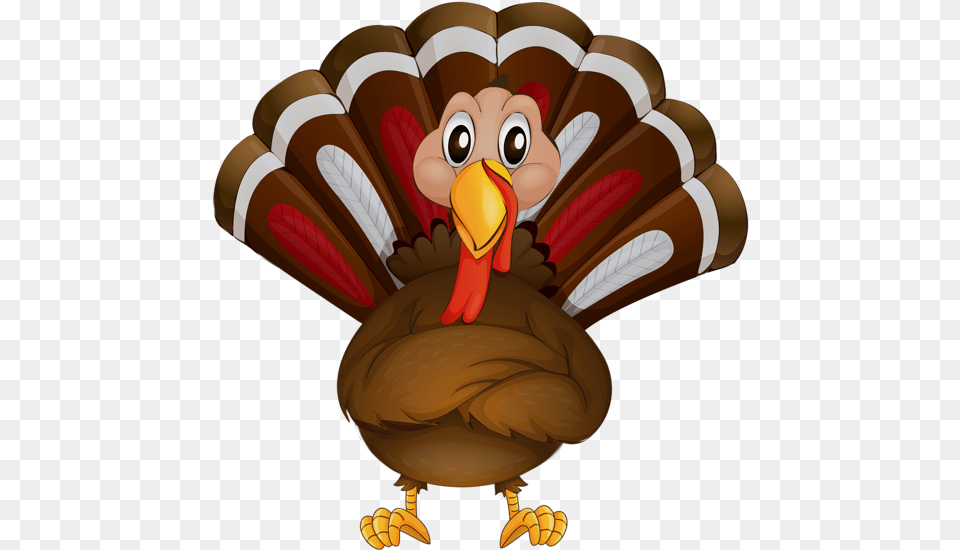 Turkey Bird Transparent Background Thanksgiving Clipart, Animal, Beak Free Png Download