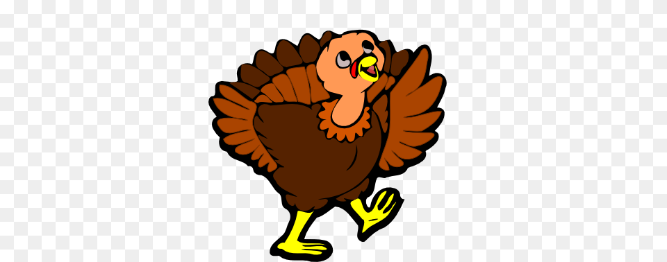 Turkey Clipart Cute, Baby, Person, Animal, Bird Free Png Download