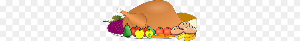 Turkey Clipart Thanksgiving, Dinner, Food, Meal, Roast Free Png Download