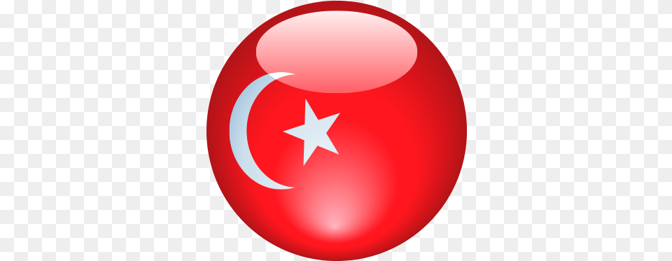 Turkey Country Icon Image With No Dot, Sphere, Symbol, Star Symbol Free Png