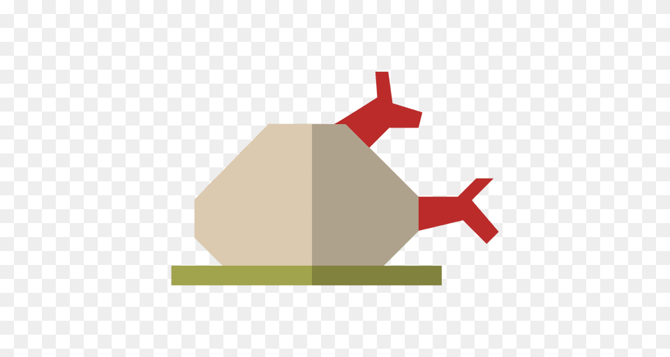 Turkey Dinner Flat Icon, First Aid, Ammunition, Bomb, Weapon Png Image