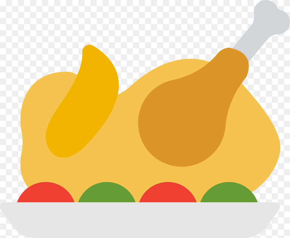 Turkey Dinner Vector Clipart Image, Fruit, Produce, Cutlery, Plant Free Png Download