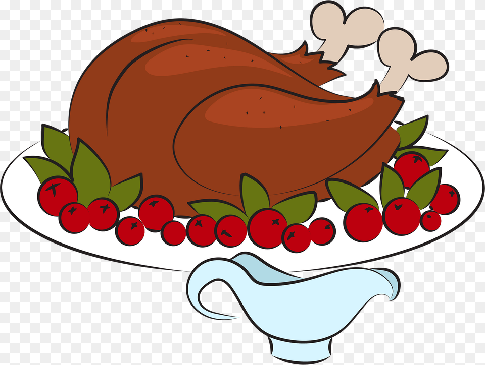 Turkey Dish Clipart, Dinner, Food, Meal, Roast Free Png
