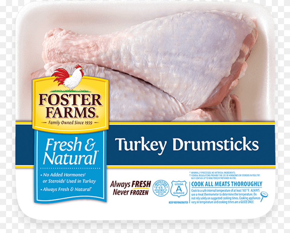 Turkey Drumsticks Foster Farms Boneless Skinless Chicken Thigh Fillets, Advertisement, Poster Png