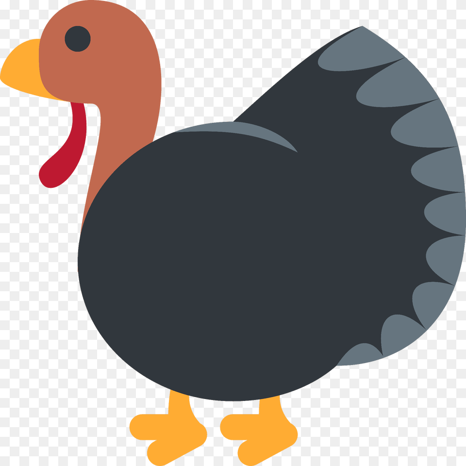 Turkey Emoji Clipart, Animal, Beak, Bird Png Image