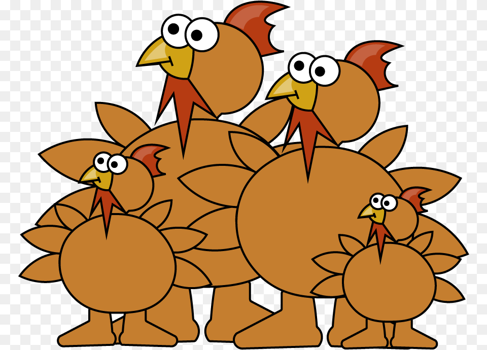 Turkey Family Clip Art, Cartoon, Face, Head, Person Png