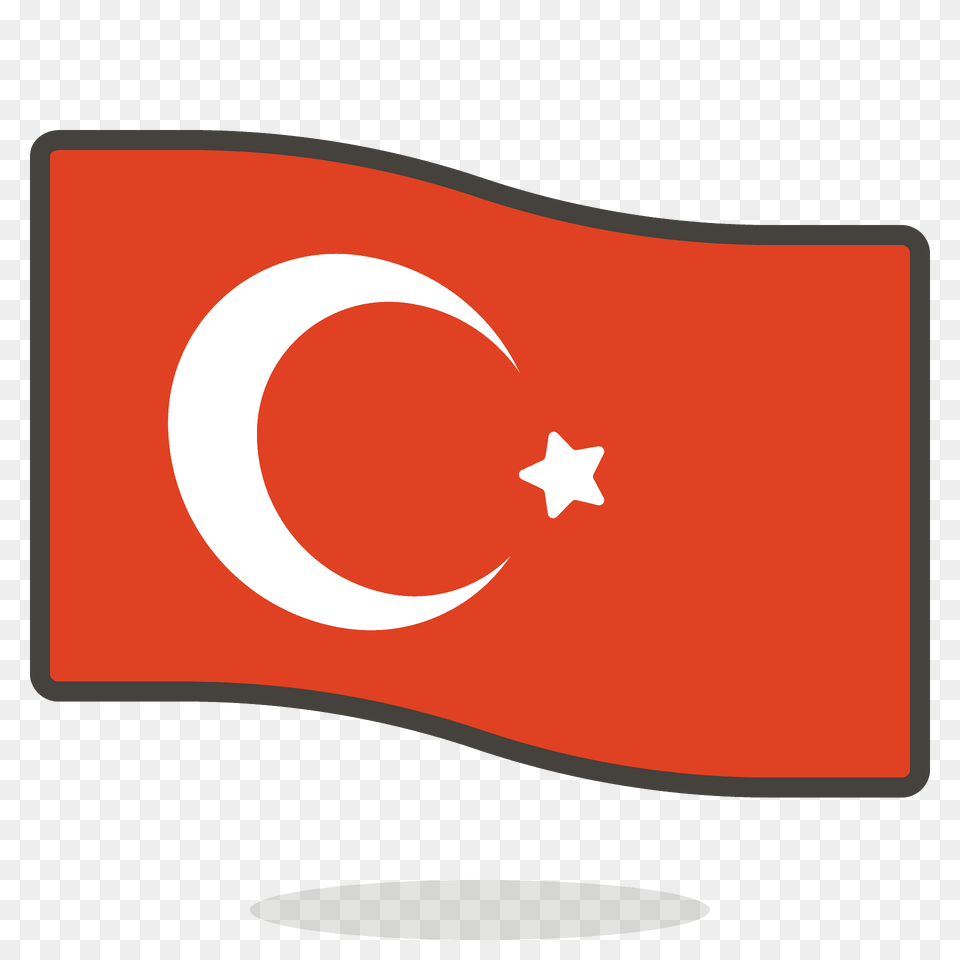 Turkey Flag Emoji Clipart Png