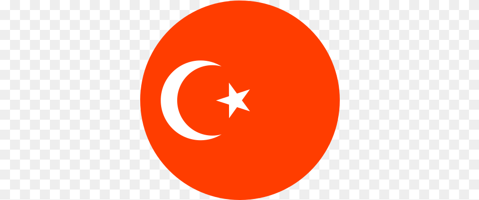 Turkey Icon And Vector Circle, Star Symbol, Symbol, Nature, Night Free Png Download