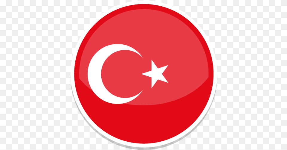 Turkey Icon Myiconfinder Turkey Flag Icon, Symbol Free Transparent Png