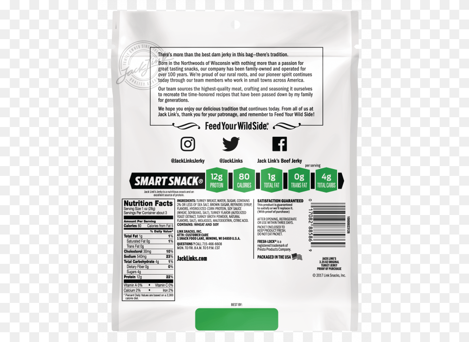 Turkey Jerky Nutrition Label, Advertisement, Poster, Text Free Png