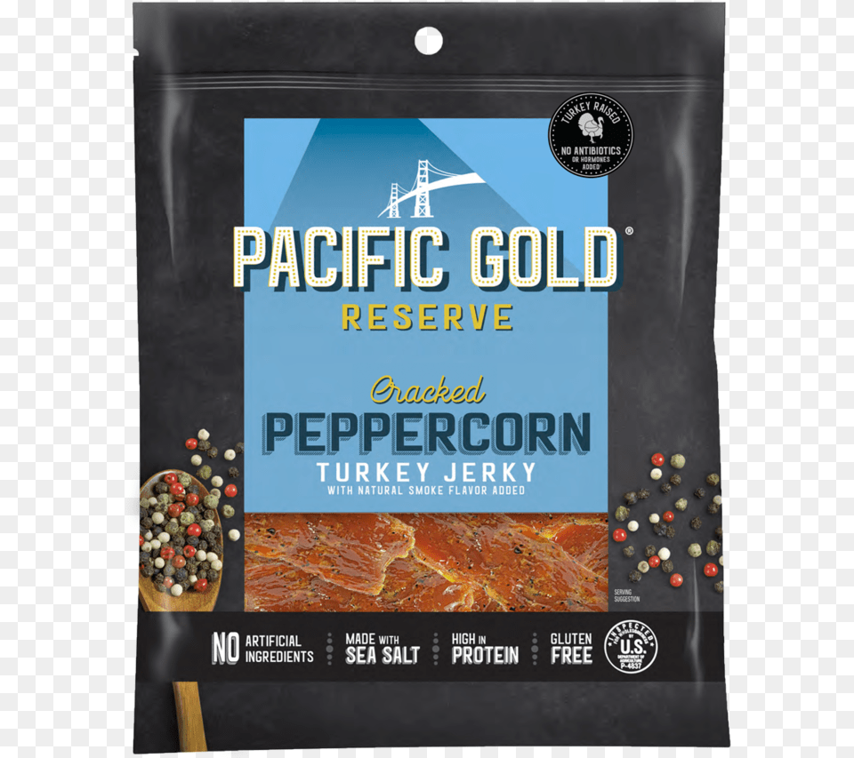 Turkey Jerky Punch Pacific Gold Reserve Costco, Advertisement, Poster Free Png