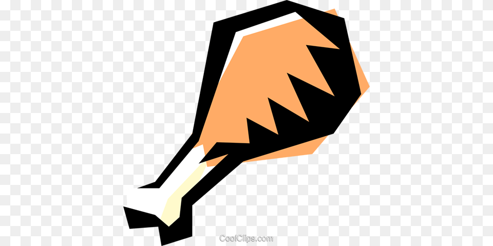 Turkey Leg Royalty Vector Clip Art Illustration, Racket, Rocket, Weapon Free Png