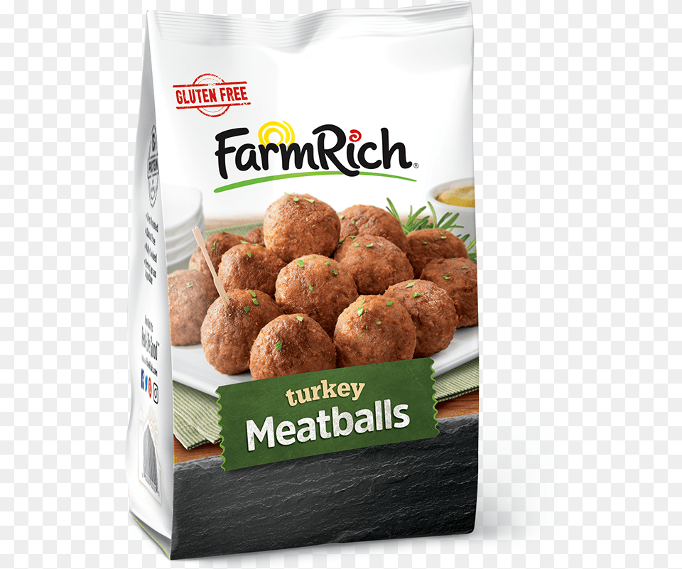 Turkey Meatballs Farm Rich Frozen Meatballs, Food, Meat, Meatball Png