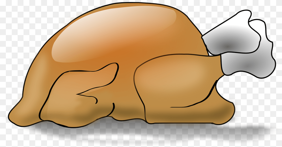 Turkey Roast Broiler Food Thanksgiving Chicken Meat Cartoon, Body Part, Hand, Person Free Png Download