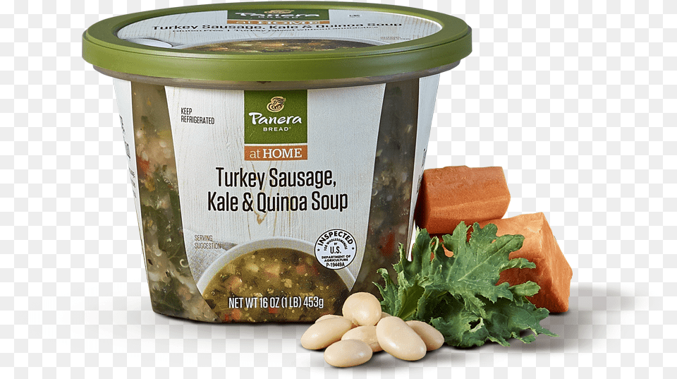 Turkey Sausage Kale Amp Quinoa Soupsrcset Data Creamed Spinach, Food, Lunch, Meal, Produce Png