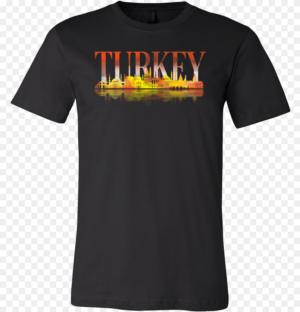 Turkey Skyline Watercolor Horizon Sunset Love Everything Shirt, Clothing, T-shirt Png Image