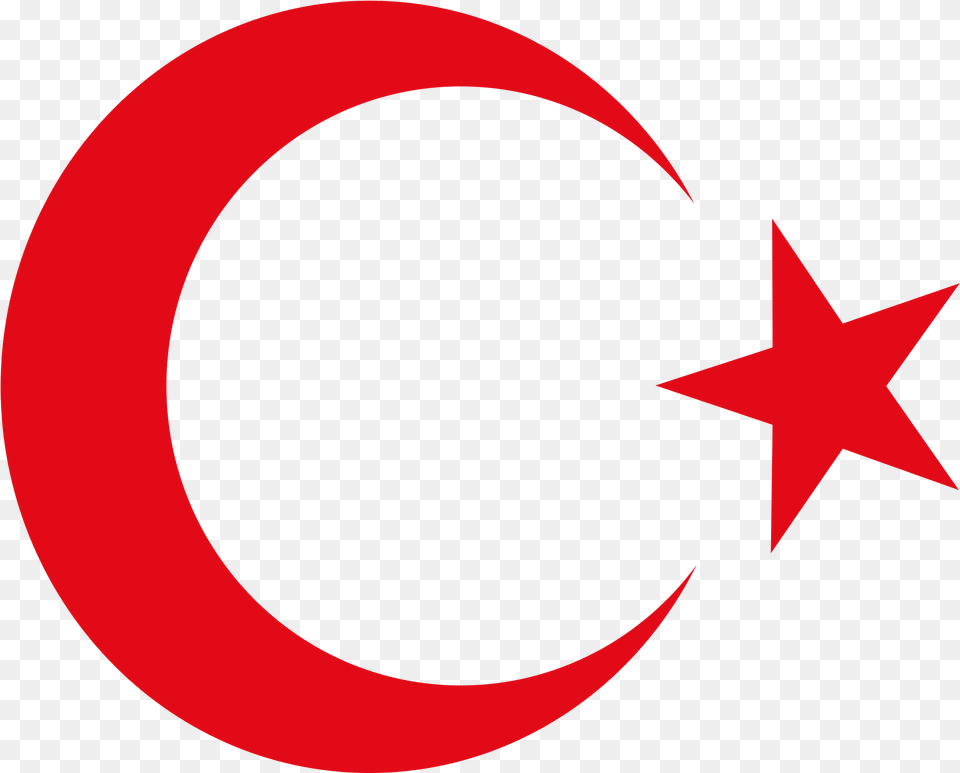 Turkey Star, Star Symbol, Symbol, Astronomy, Moon Png Image