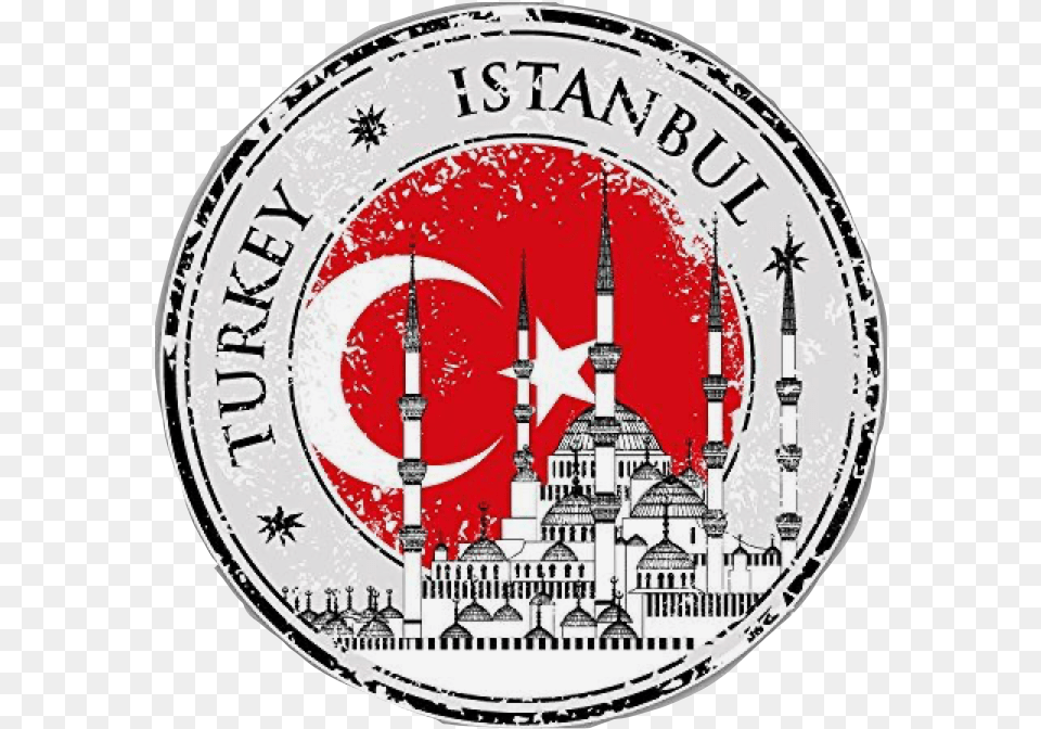 Turkey Turkeys Istanbul Istanbullove Freetoedit Sticker, Logo, Emblem, Symbol Free Png Download