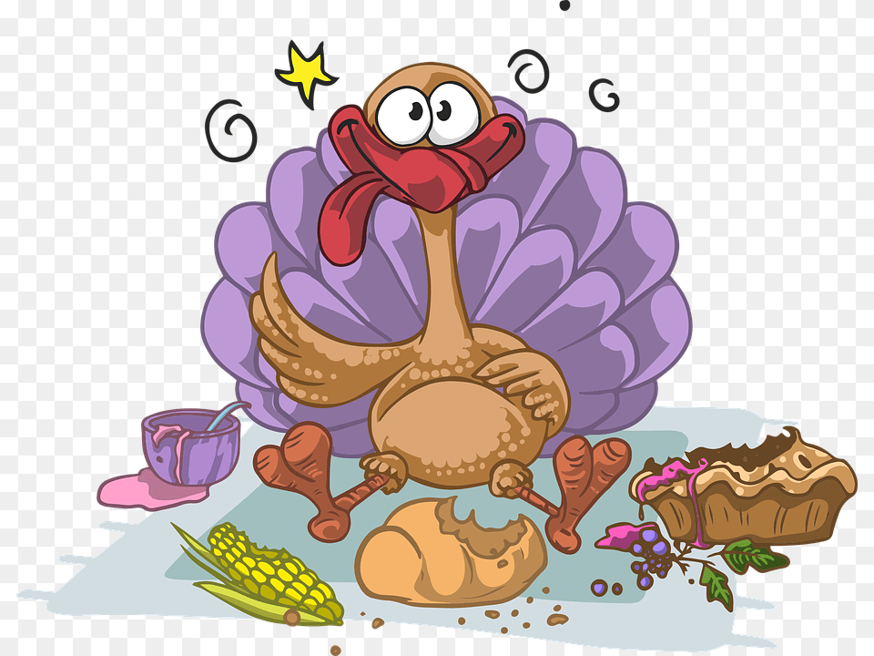 Turkey Vector Graphics Turkey Eating Clipart, Baby, Person, Cartoon Free Png Download
