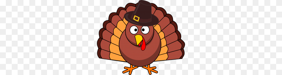 Turkey With Pilgrim Hat Vector, Clothing, Dynamite, Weapon, Animal Png Image