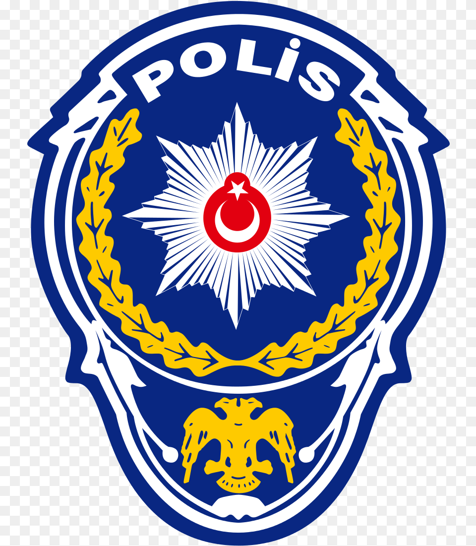 Turkish Police Logo General Directorate Of Security, Badge, Emblem, Symbol, Baby Png