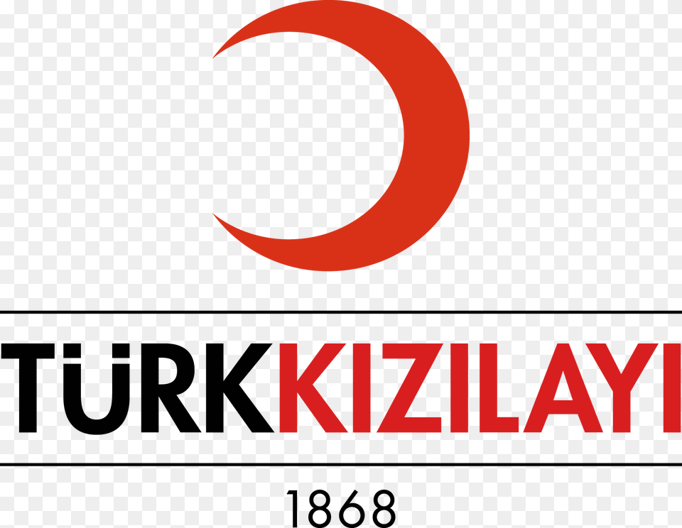 Turkish Red Crescent Logo Trk Kzlay Amblemi Trk Kzlay Logo, Astronomy, Moon, Nature, Night Png