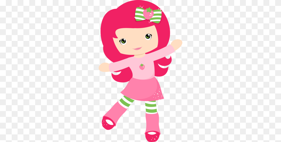 Turma Da Moranguinho Clip Art Strawberry, Doll, Toy, Baby, Person Free Png Download