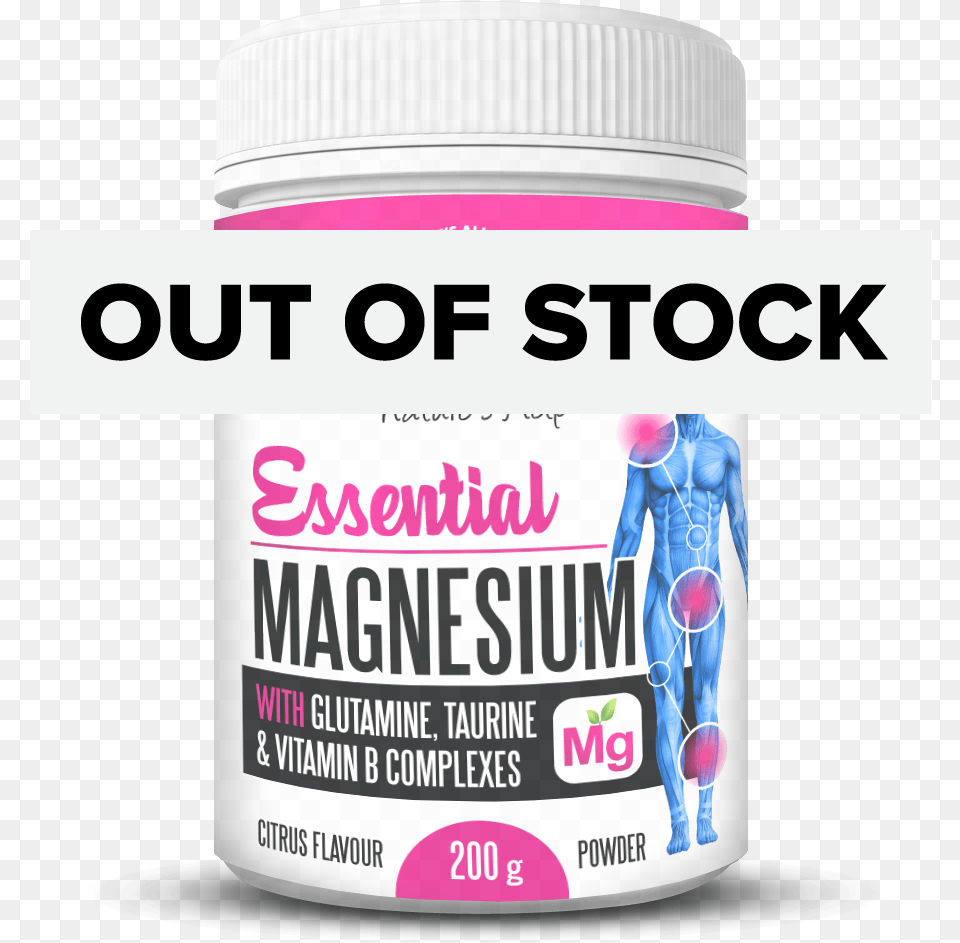 Turmeric Australia Essenttial Magnesium Out Of Stock Turmeric, Adult, Male, Man, Paint Container Png