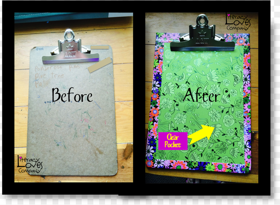Turn An Old Clipboard Into A Functional Piece Of Art Creativity, Water, Collage Free Png Download