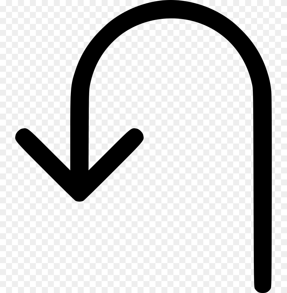 Turn Left Back Arrow Comments Turn Back Arrow, Electronics, Hardware Free Png
