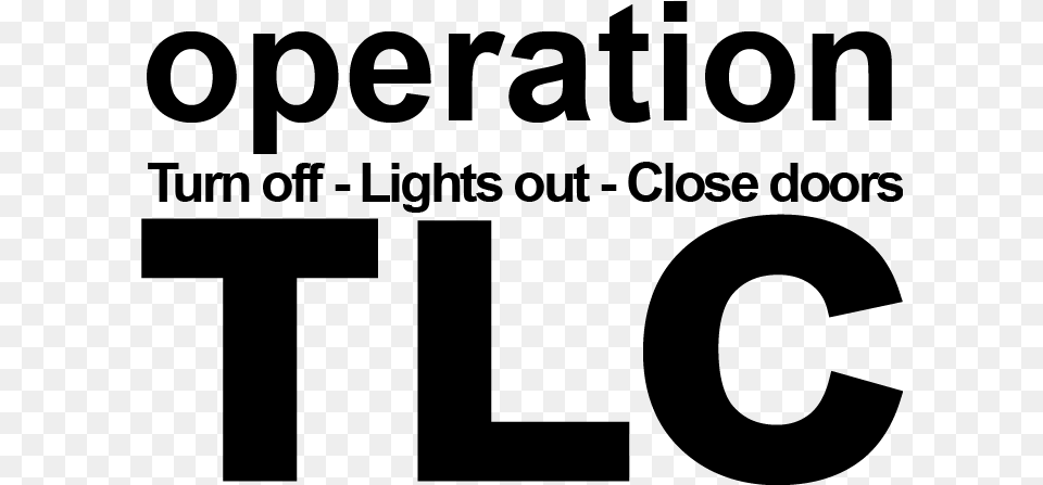Turn Off Lights Out Close Doors Warning Sign, Gray Png Image