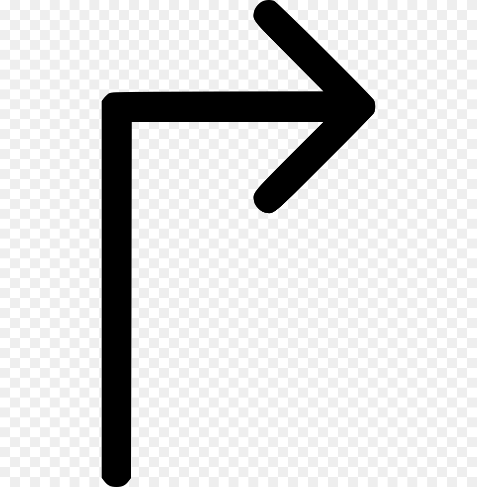 Turn Right Arrow Turn Right Arrow, Sign, Symbol, Road Sign Free Transparent Png