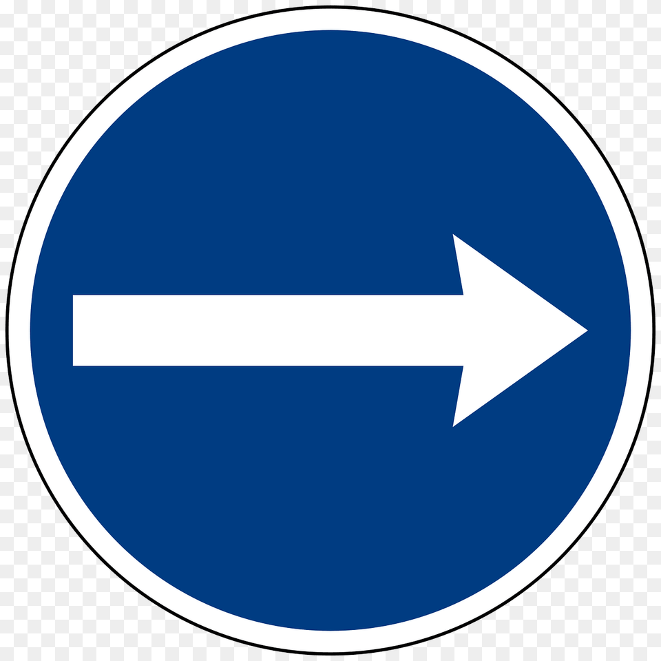 Turn Right Sign In Japan Clipart, Symbol, Road Sign, Disk Png