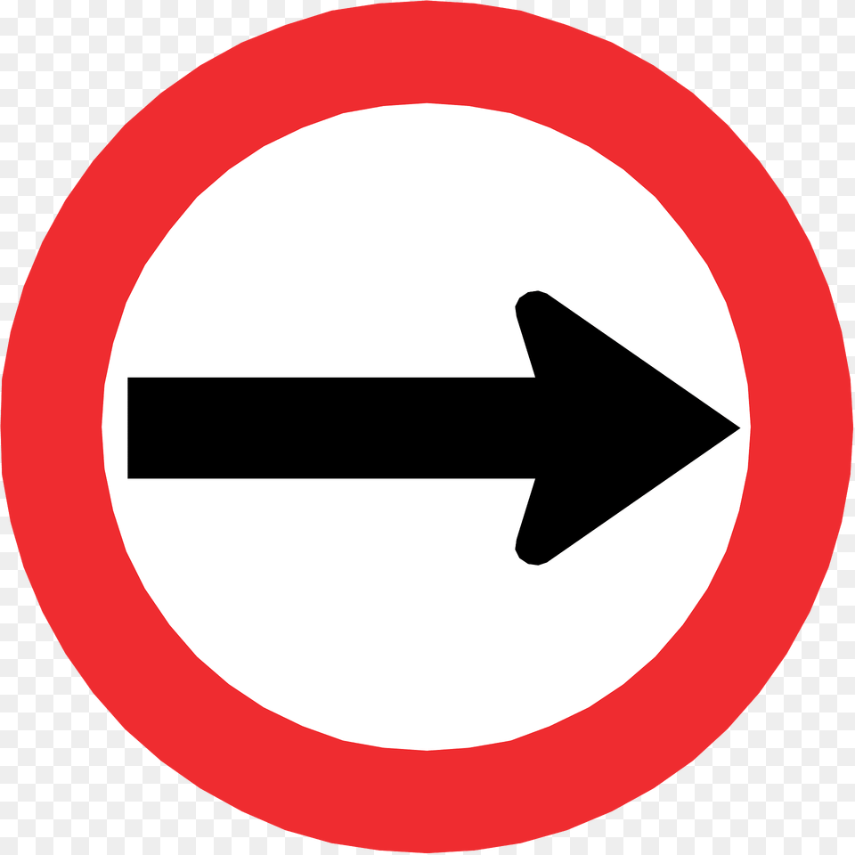 Turn Right Sign In Quebec Clipart, Road Sign, Symbol, Disk Png Image