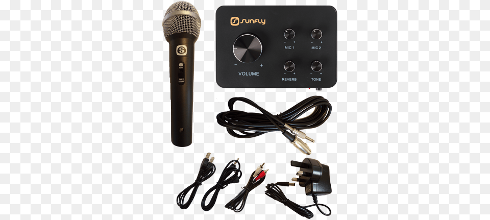 Turn Your Laptop Into The Ultimate Karaoke Machine Sunfly Kbox Karaoke Mixer Turn Your Phone Into A, Electrical Device, Microphone, Electronics Free Transparent Png