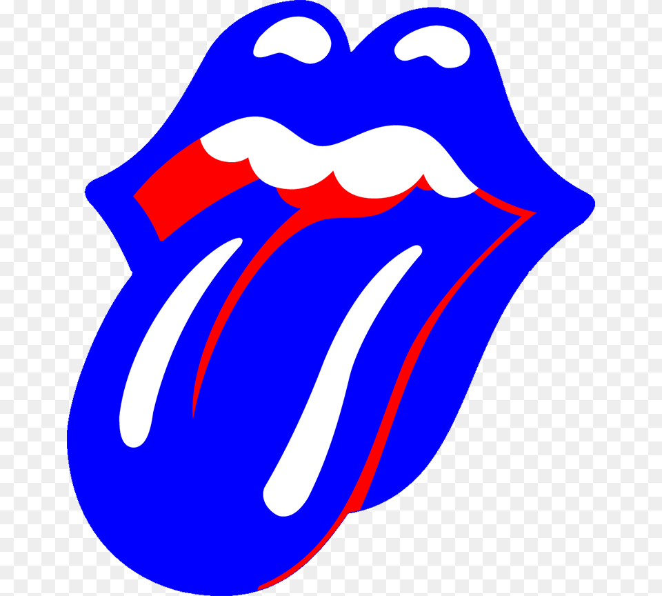 Turn Your Tongue Blue Rolling Stones Tongue, Logo, Animal, Fish, Sea Life Free Transparent Png