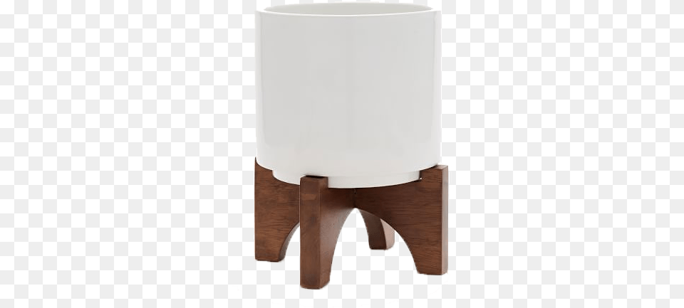 Turned Wood Leg Planter Tabletop Wood Leg Planter, Furniture, White Board, Lamp Png Image