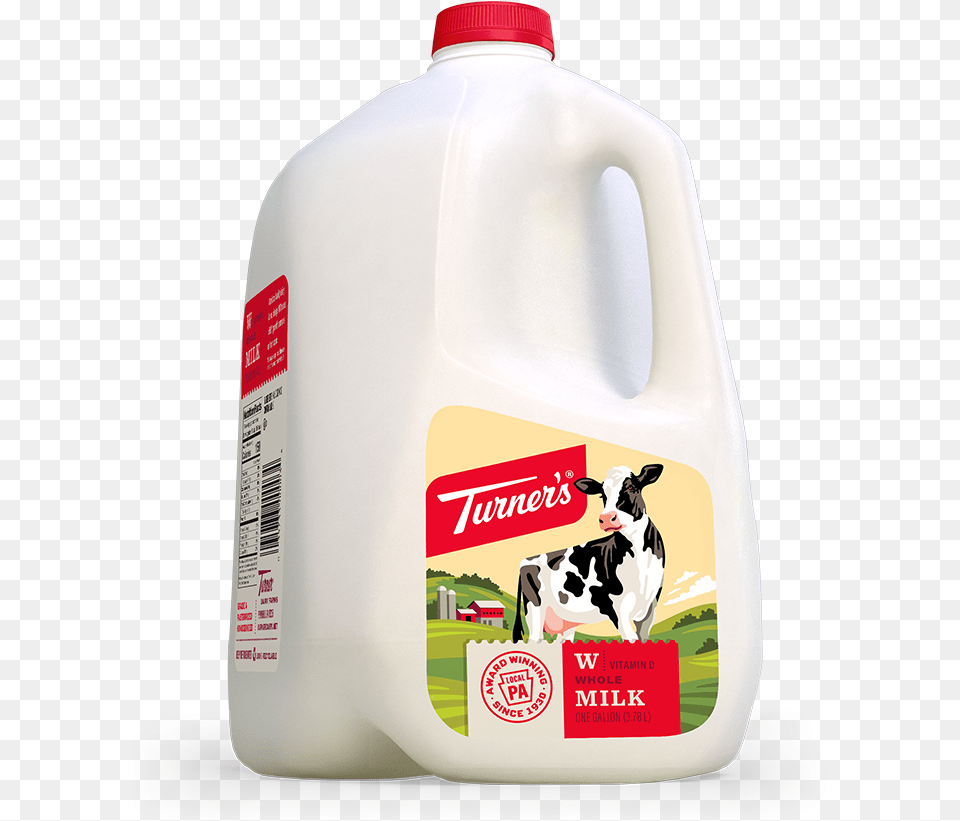 Turners Whole Gallon, Beverage, Milk, Dairy, Food Free Png