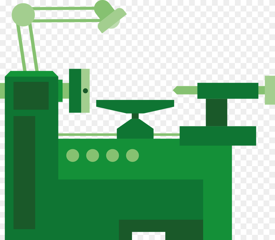 Turning Lathe Clipart, Green, Clinic, Architecture, Building Free Png