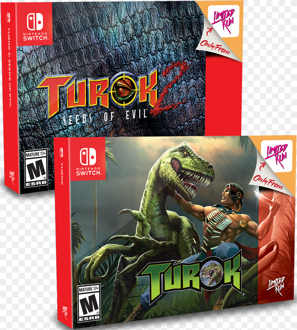 Turok 1 2 Switch, Adult, Animal, Dinosaur, Female Free Png Download