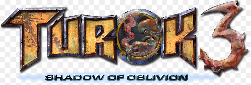Turok 3 Shadow Of Oblivion Logo, Person, Face, Head, Emblem Png Image