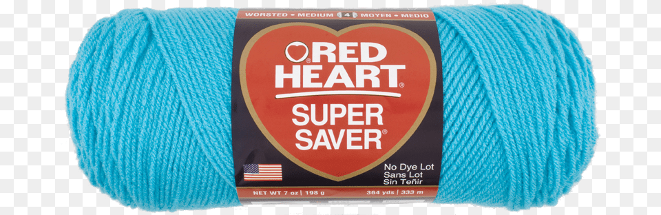 Turqua Super Saver Economy Yarn Red Heart Jumbo Yarn, Wool Png Image