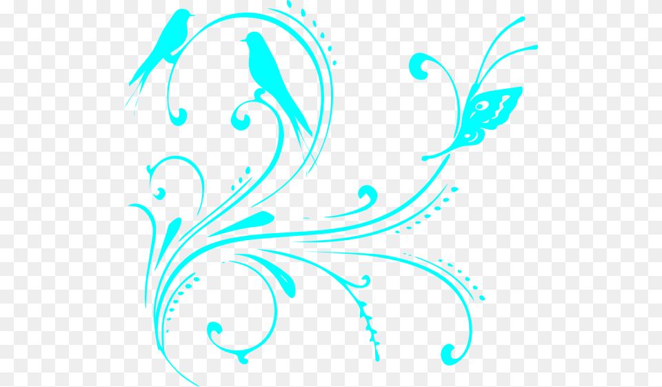 Turquoise Clipart, Art, Floral Design, Graphics, Pattern Png