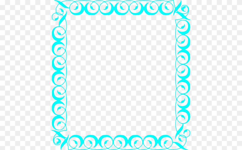 Turquoise Clipart Border Border Clip Art, Home Decor Png Image