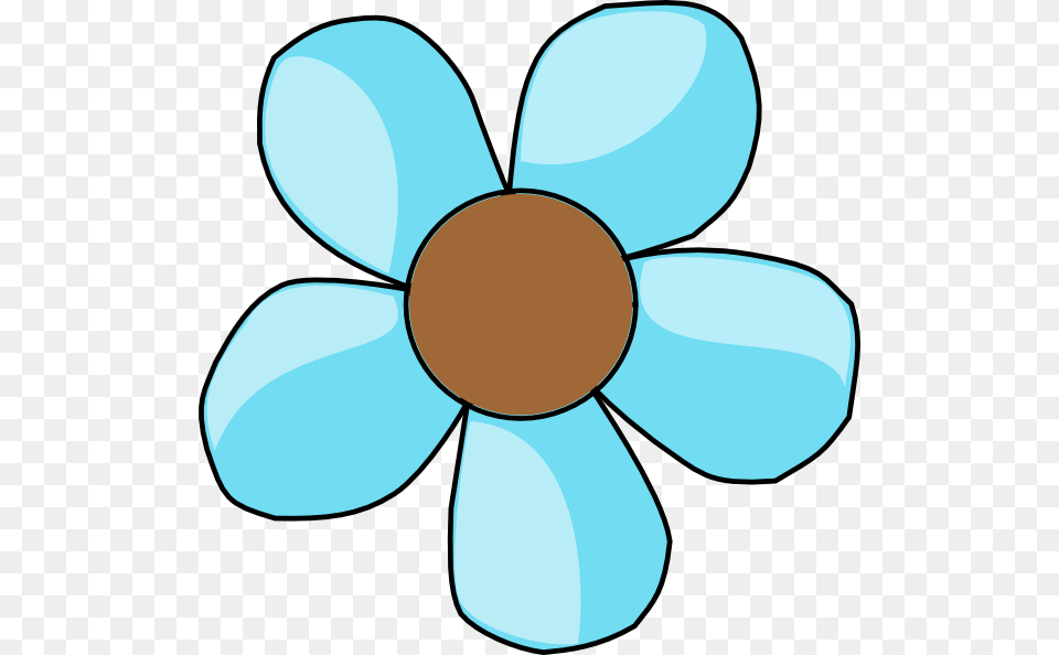 Turquoise Clipart Cute, Anemone, Daisy, Flower, Plant Free Png