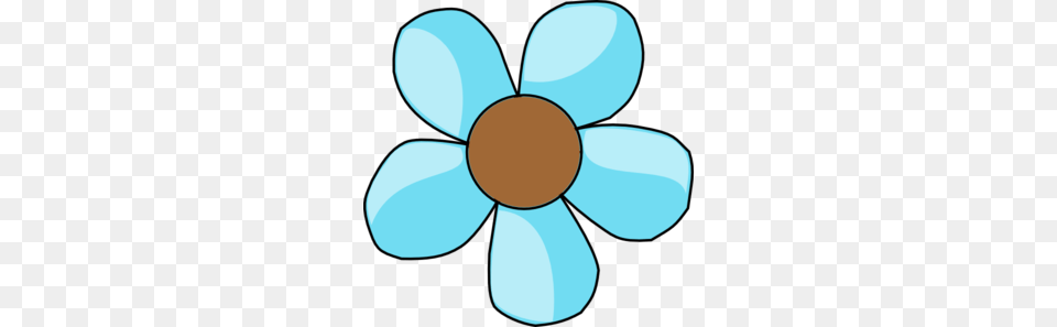 Turquoise Flower Clip Art, Anemone, Daisy, Plant, Petal Free Png Download