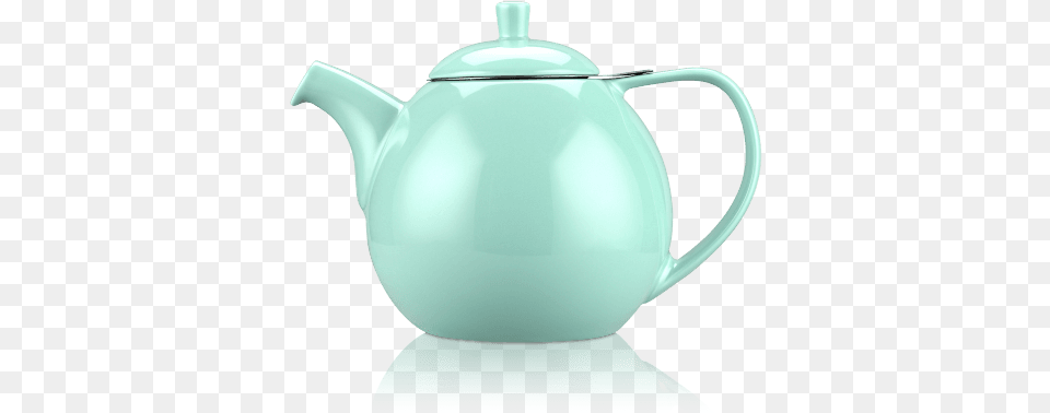 Turquoise Forlife Curve 24 Ounce Teapot With Infuser Turquoise, Cookware, Pot, Pottery Free Png