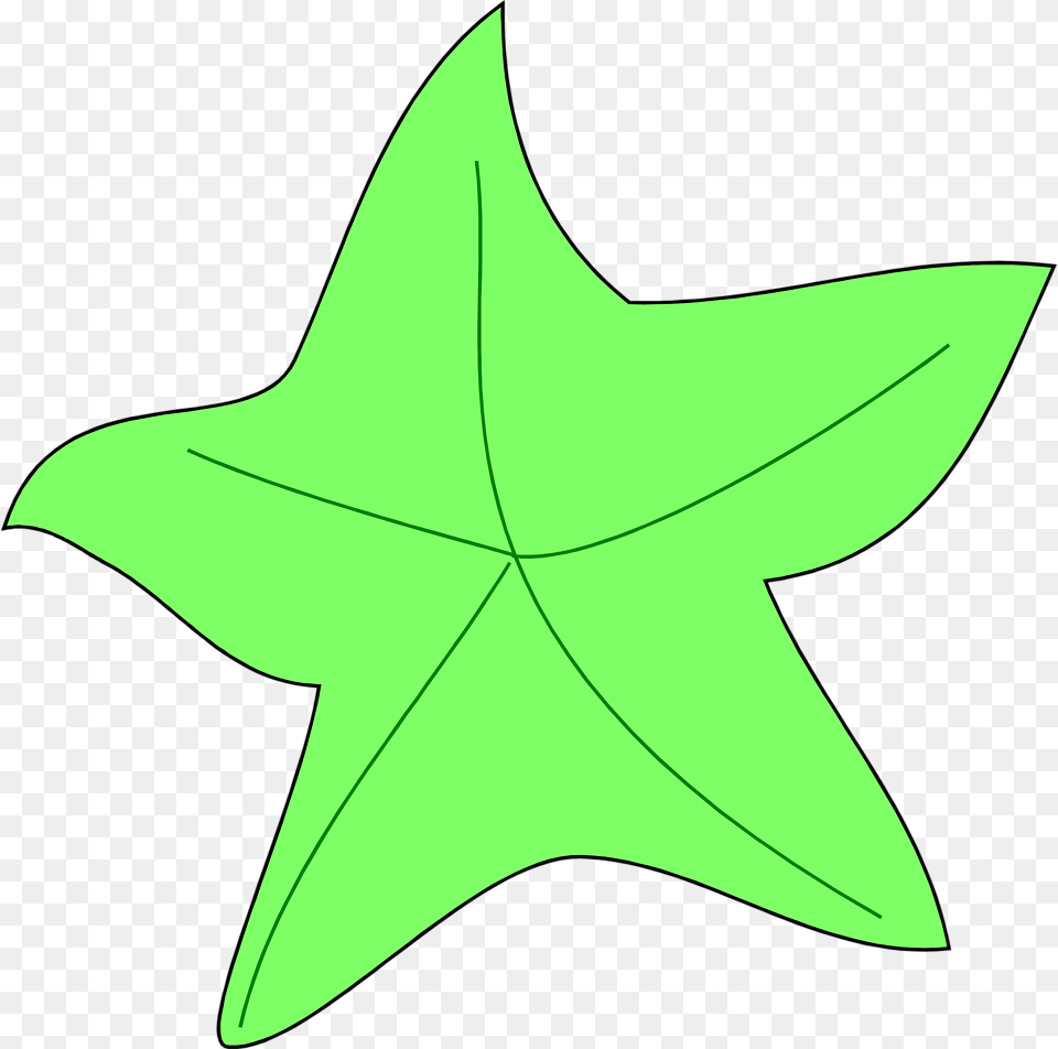 Turquoise Green Starfish Clip Art At Clker Clip Art, Leaf, Plant, Symbol, Animal Free Png Download