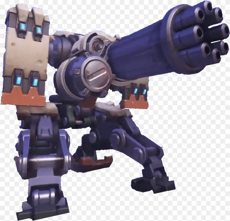Turret Clipart Bastion Overwatch Cannon, Weapon, Robot Free Transparent Png